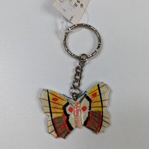 Land & Sea Colorful Butterfly Keychain